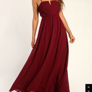 Lulu's Loving The Memory Plum Dress NWT XL